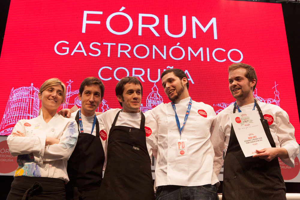 cocineros gallegos en Fórum Gastronómico de A Coruña