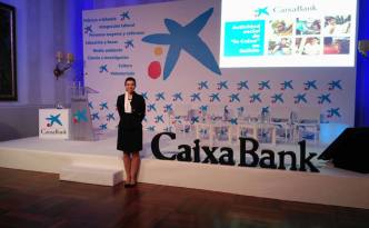 Presentación actividad social de La Caixa