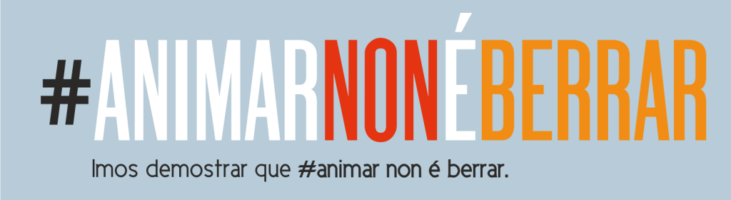 animar non é berrar evento