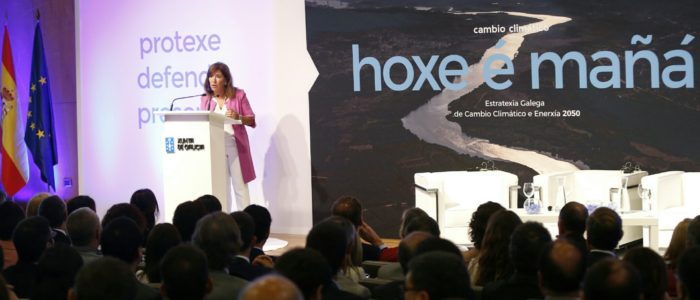 xornada de presentación da Estratexia galega de cambio climático e transición enerxética 2050