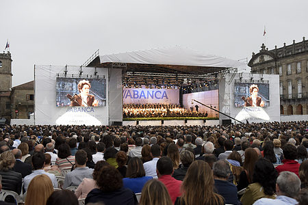 concierto palabras para galicia en Santiago de Abanca