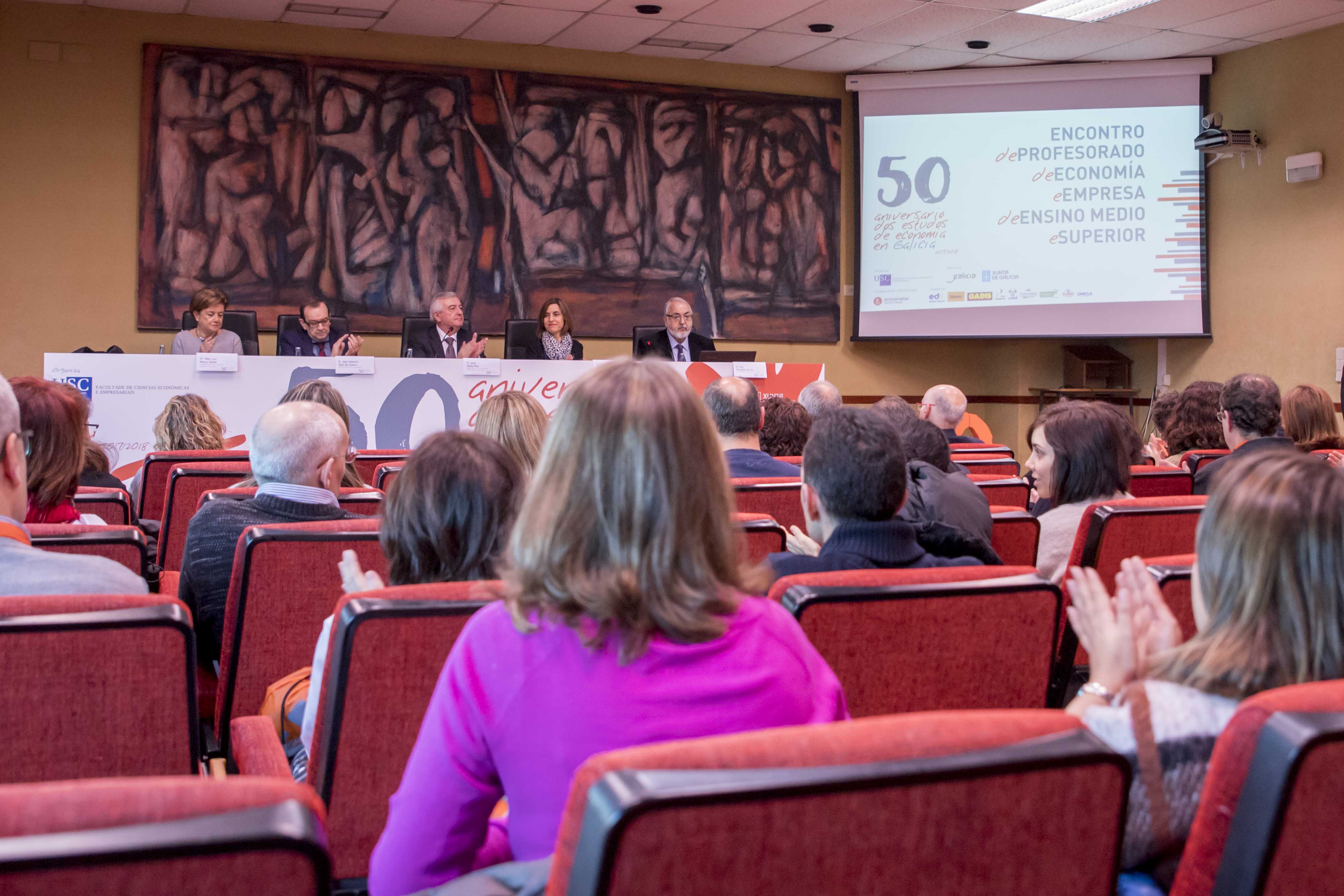 evento universitario en Santiago de Compostela