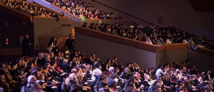 Público dos Premios Mestre Mateo 2018