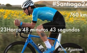 camino de santiago reto mikel azparren