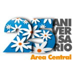logotipo del 25 aniversario de área central