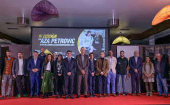 IV Edición del evento El Camino acaba en Obradoiro con Aza Petrovic evento obradoiro aza petrovic foto xaime cortizo