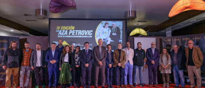 IV Edición del evento El Camino acaba en Obradoiro con Aza Petrovic evento obradoiro aza petrovic foto xaime cortizo