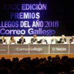 premios gallegos del año 2018 mesa presidencial en el Palacio de Congresos y Exposiciones de Galicia