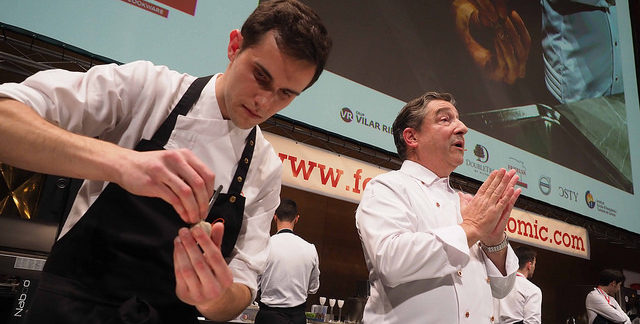 Joan Roca en el Fórum Gastronómico Girona 2018. Evento Gastronómico