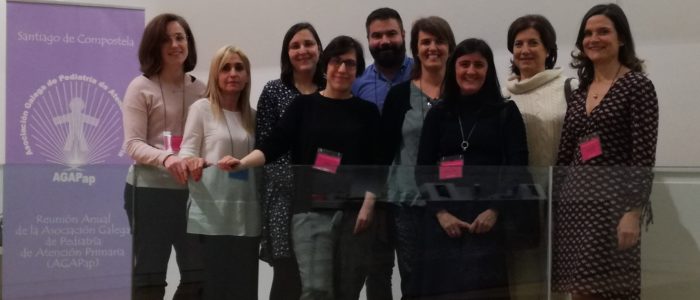 Xunta directiva da Asociación Galega de Pediatría de Atención Primaria AGAPap. Congreso médico 2019.