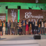 Premios Ribeiro 2019. Foto de premiados y autoridades.