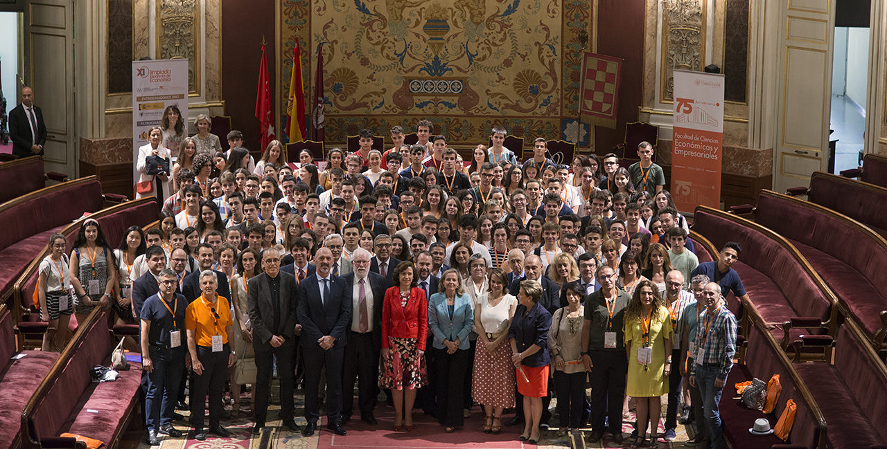 Inauguración de la XI Olimpiada de Economía en Madrid